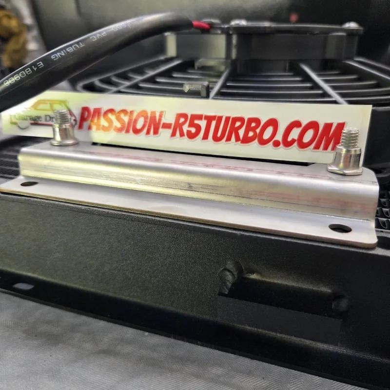 Kit fixation de ventilateur / spal R5 Turbo