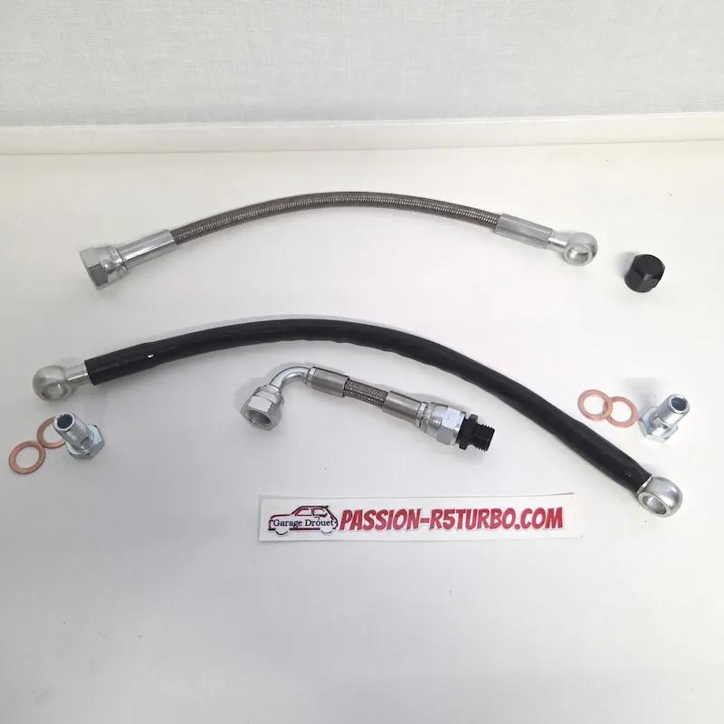 Kit 3 flexibles injection R5 Turbo 2ème montage
