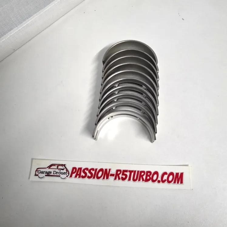 Coussinets de villebrequin côte standard R5 Turbo / GT Turbo