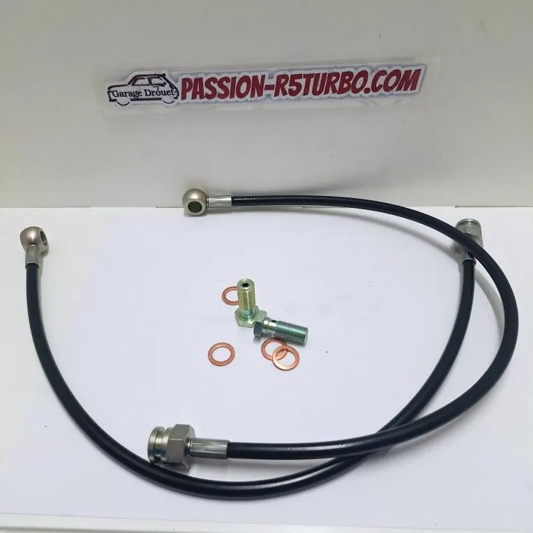 Flexibles de frein arrière pour R5 Turbo
