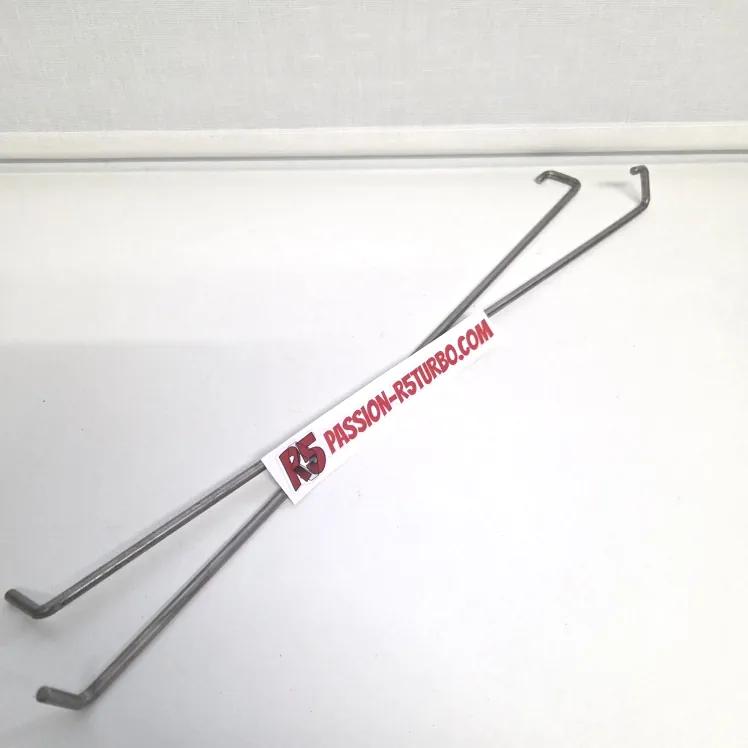 Béquilles de capot moteur inox