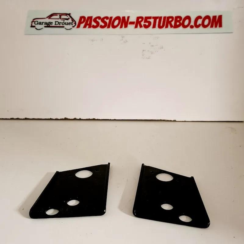 Supports de verrou de capot moteur pour R5 turbo