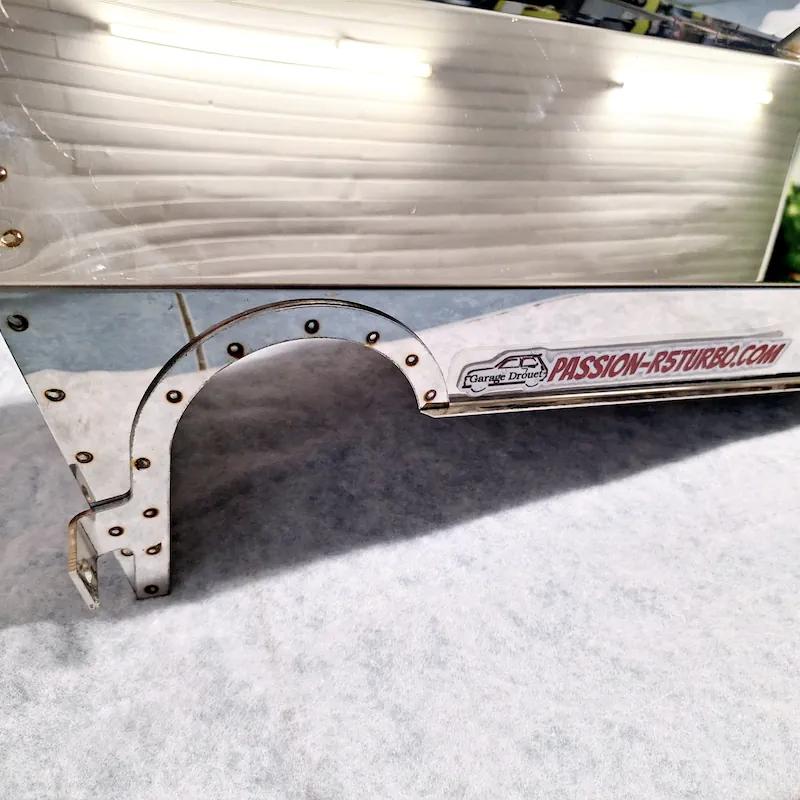 Tôle pare chaleur de collecteur pour R5 Turbo