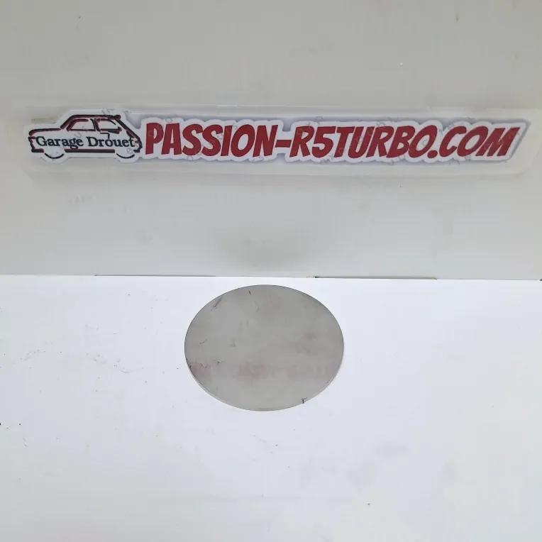 Tôle obturatrice de jauge à essence pour R5 Turbo